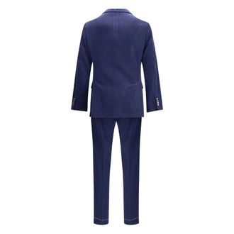 Brunello Cucinelli Double-breasted Corduroy Suit