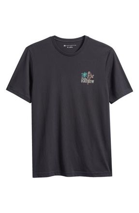 Travis Mathew Drinks on Us Cotton Graphic T-Shirt in Black at Nordstrom, Size Xx-Large