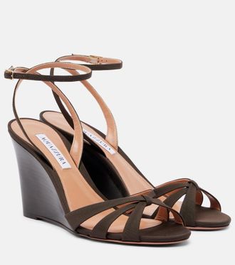 Aquazzura Tati wedge sandals