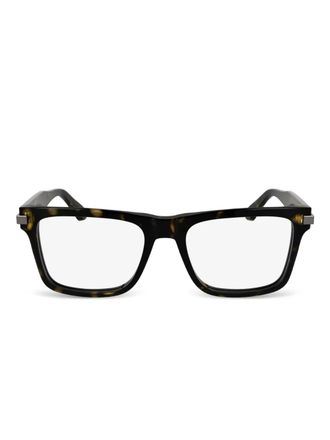 Calvin Klein square-frame glasses - Brown