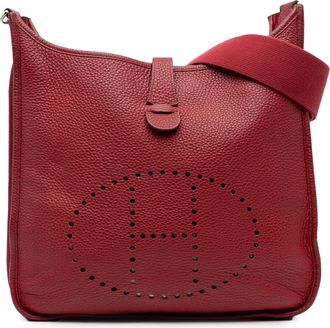 Herm&egrave;s Pre-owned Womens Herbag Zip Crossbody Bag - Brown Leather - One Size