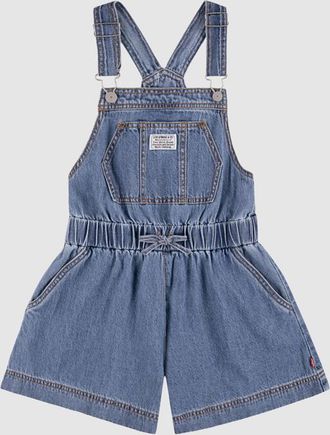 Levi's Teenager Tie Waist Shortalls - Donna - 12A - Blu / Drew Me In