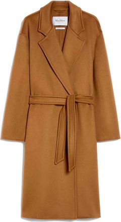 Max Mara Melinda Cashmere Midi Coat With Belt
