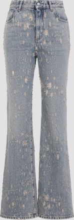 Alexander McQueen Jeans svasati effetto vissuto di Alexander Mc Queen