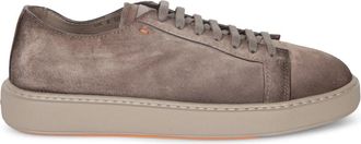 Santoni Casual Sneakers voor Mannen en Vrouwen - Heren - Sneakers - Beige - 44 EU - Schoenen