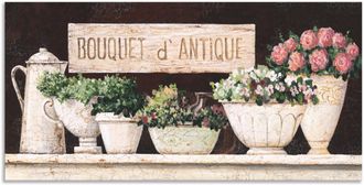 Artland Wandbild »Antike Sträusse« Vasen & Töpfe 1 Stk. tlg. als Alubild, Outdoorbild, Leinwandbild, Wandaufkleber, versch. Grössen