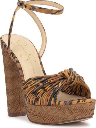 Jessica Simpson Immie Platform Sandal in Natural Beige at Nordstrom Rack, Size 8.5