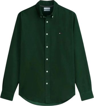 Tommy Hilfiger Camicia in velluto a coste Regular Fit - - Shirts - Uomo - Verde - M