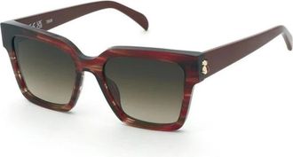 Tous Sunglasses, female, Red, 53 MM, Stod07 0Vc8 Sunglasses