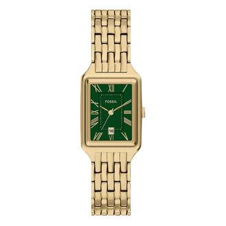 Fossil Raquel Es 5452 - Dames - Horloges - Geel - ONE Size - Accessoires