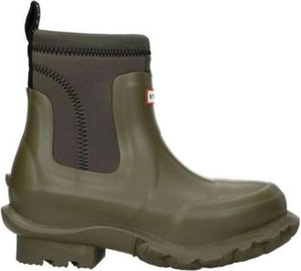 Hunter Dames, Schoenen, Groen, Maat: 35 EU Leer