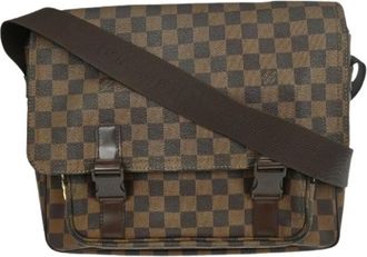 Louis Vuitton Pre-owned Cross Body Bags, male, Brown, Size: ONE SIZE Pre-owned Melville messenger bag