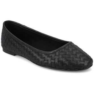 Journee Collection Women & apos;s Savannah Woven Flat