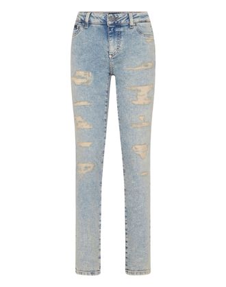 Philipp Plein Jegging Met Hoge Taille