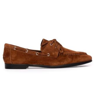 Black Suede Studio Davy Suede in Tobacco Suede at Nordstrom, Size 40 Eu