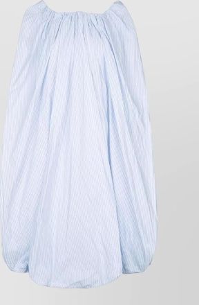 Jacquemus skirt elastic waistband gathered striped pattern