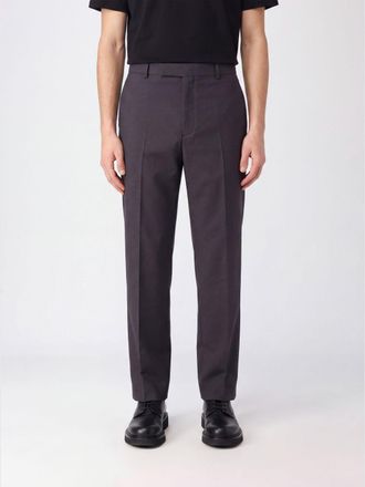 Jil Sander Pantaloni sartoriali straight in lana vergine e mohair