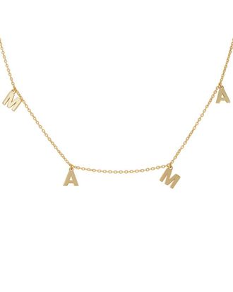 Adornia Adornia 14K Plated Mama Necklace
