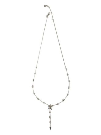 Zadig&Voltaire Rock Star long necklace - women - Brass - One Size - Silver