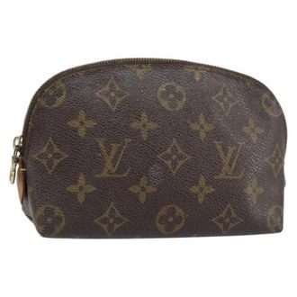 Louis Vuitton Pre-owned Canvas Clutch - Dames - Vintage Clutch - Bruin - ONE Size - Vintage