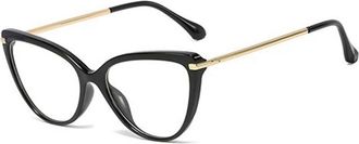 Generic Cat Eye Reading Glasses - Fashion Large Frame, Blue Light Blocking Computer Glasses for Presbyopia