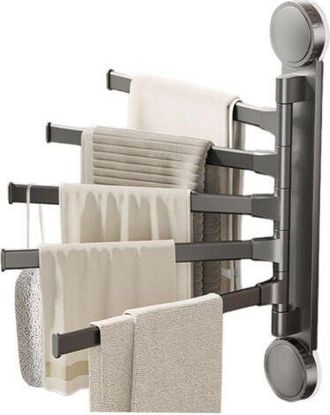 OEM Toallero Giratorio, Toallero Con Ventosa, Toallero Rotatorio, Toallero De Ba&ntilde;o, Toallero De Cocina, Toallero Que Ahorra Espacio, Puerta