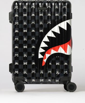 Sprayground Trolley in policarbonato con logo stampato