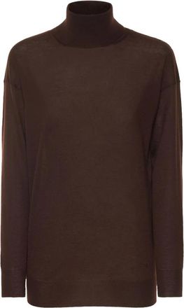 Tom Ford Turtleneck Trui - Dames - Cashmere truien - Bruin - S - Kasjmier - Truien & Vesten