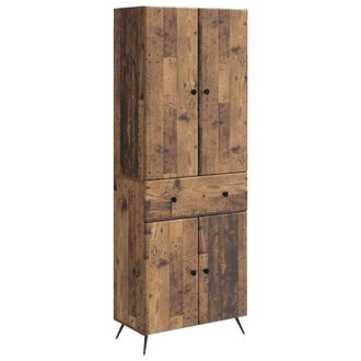 vidaXL 2 Uds. Madera Envejecida Vidaxl
