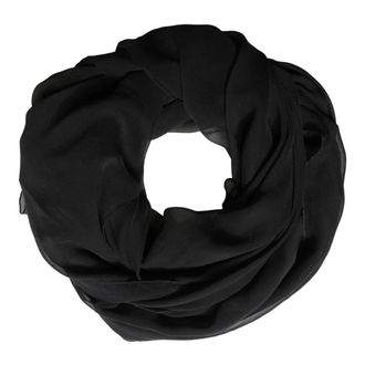 Dolce & Gabbana Accessoires, Dames, Zwart, ONE Size, Stola Sjaal