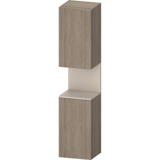 Duravit Qatego Armario Alto, Bisagra De Puerta Izquierda, - Duravit