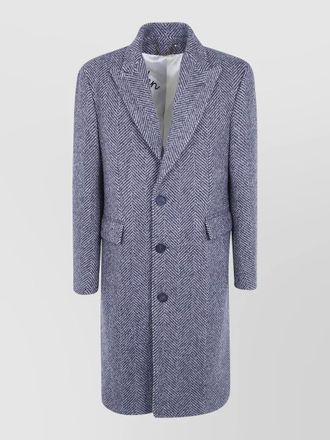 Golden Goose virgin wool single-breasted coat