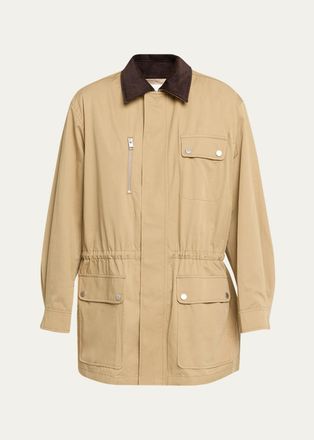 Frame Denim The Twill Safari Jacket