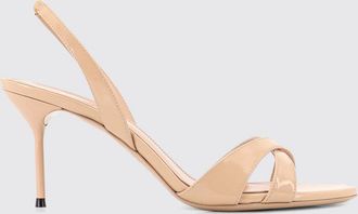 PARIS TEXAS Sandali slingback in pelle verniciata con tacco a spillo
