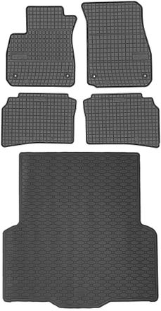 OEM Juego De Alfombrillas De Goma Para Coche Y Alfombrilla Para Maletero Para Opel Insignia B Sed&aacute;n (de Junio De 2017 A 2022)
