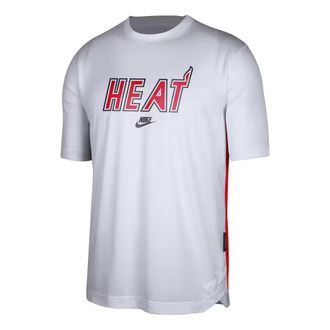Nike Hardwood Classics Pregame Warmup Shooting Performance T-shirt Miami Heat DN8615-100
