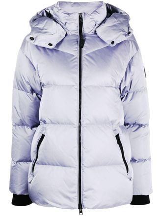 Woolrich Piumino con cappuccio - Viola