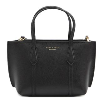 Tory Burch Tory Burch, Tote Bags, female, Black, Size: ONE SIZE Mini Perry Tote