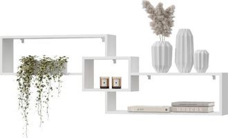 OEM Estanter&iacute;a De Pared Inclinada Para Sal&oacute;n, 160 Cm, Cira Estanter&iacute;a De Pared Inclinada Para Sal&oacute;n, 160 Cm, Color Blanco