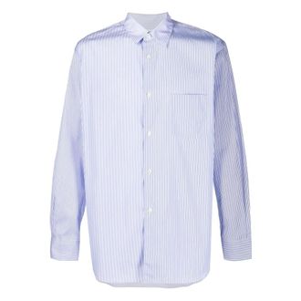 Comme Des Garçons Casual Shirts, male, Blue, M, Multi Stripe Shirt