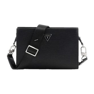 Guess Hombre, Bolsos, Negro, Talla: ONE Size