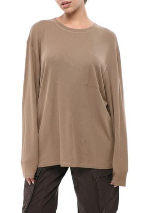 By Malene Birger Brown Solid Crew Neck Sweater