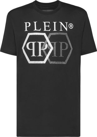 Philipp Plein T-Shirt Ronde Hals Hexagon