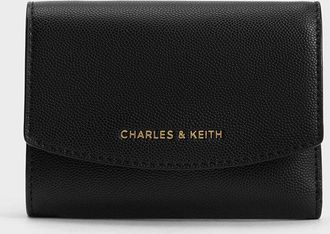 Charles & Keith Briony Curved Flap Wallet