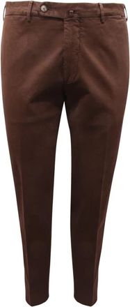 Santaniello Pantalone Evoluto Katoenen Broek - Heren - Chinos - Bruin - M - Katoen - Broeken