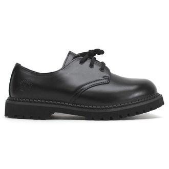 Grinders Percival CS Leather Unisex Lace Up Shoes - Black - Size:UK 11
