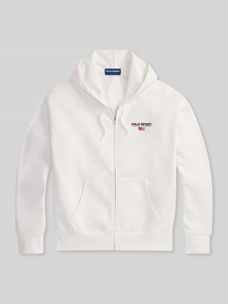 Polo Ralph Lauren Relaxed Fit Sweatjacke aus Baumwoll-Mix in Offwhite, Gr&ouml;&szlig;e XXL