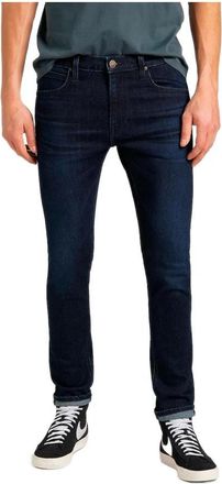 Lee Blauwe Skinny Fit Stretch Jeans - Heren - Slim Fit Jeans - Blauw - W29 L32 - Katoen - Jeans