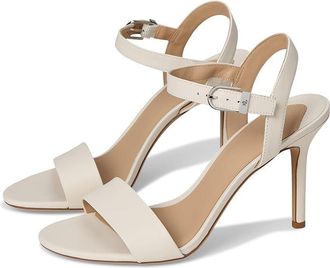 Lauren Ralph Lauren Gwen Sandal Womens Wedge Shoes Soft White : 7.5 B - Medium, Leather