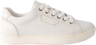 Dolce & Gabbana Sneakers, male, White, Size: 6 US Low-Top Sneakers